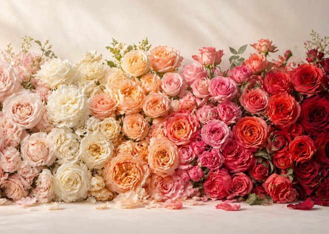 12 Rosefargebetynger slik at du kan velge det perfekte buketten