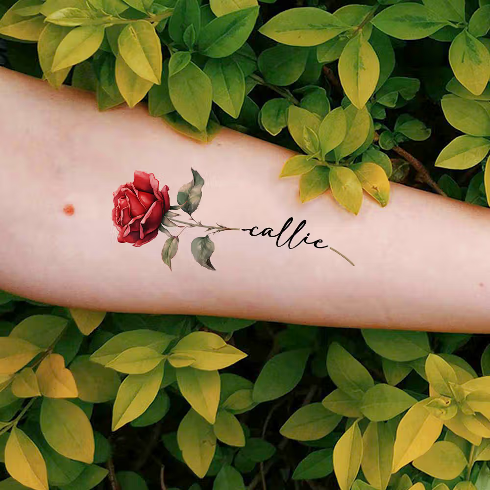 Gi en unik og personlig gave: Midlertidige tatoveringer med fødselsblomst