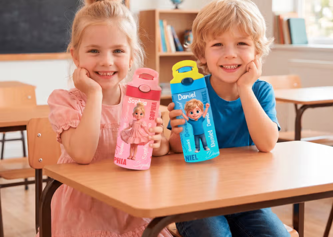 Gled Barnet med en Personlig Vannflaske: Den Perfekte Gaven til Skolestart