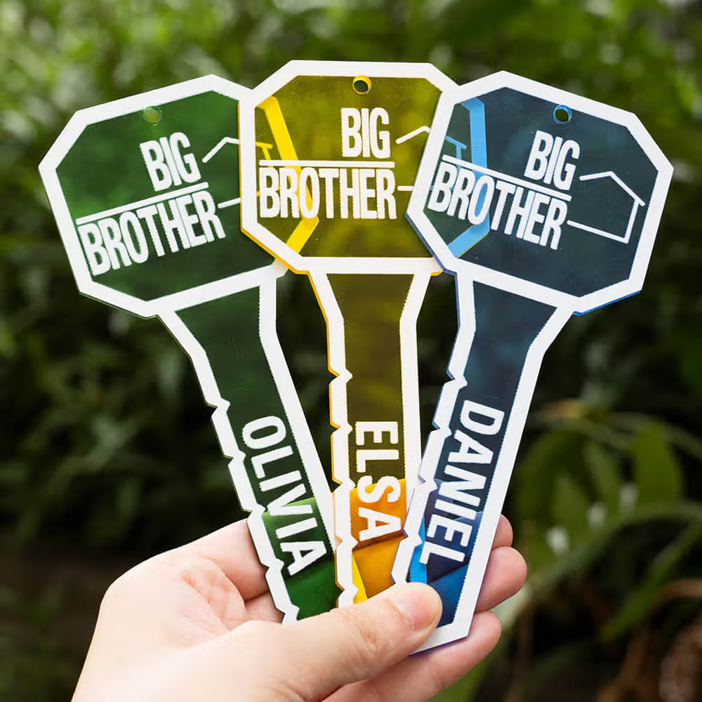 Morsom og Personlig Nøkkelring: Den Perfekte Gaven for Big Brother Fans